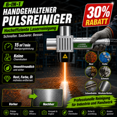 FWH50-P30A Handheld Puls-Laserreinigungskopf | 11 Reinigungsmodi